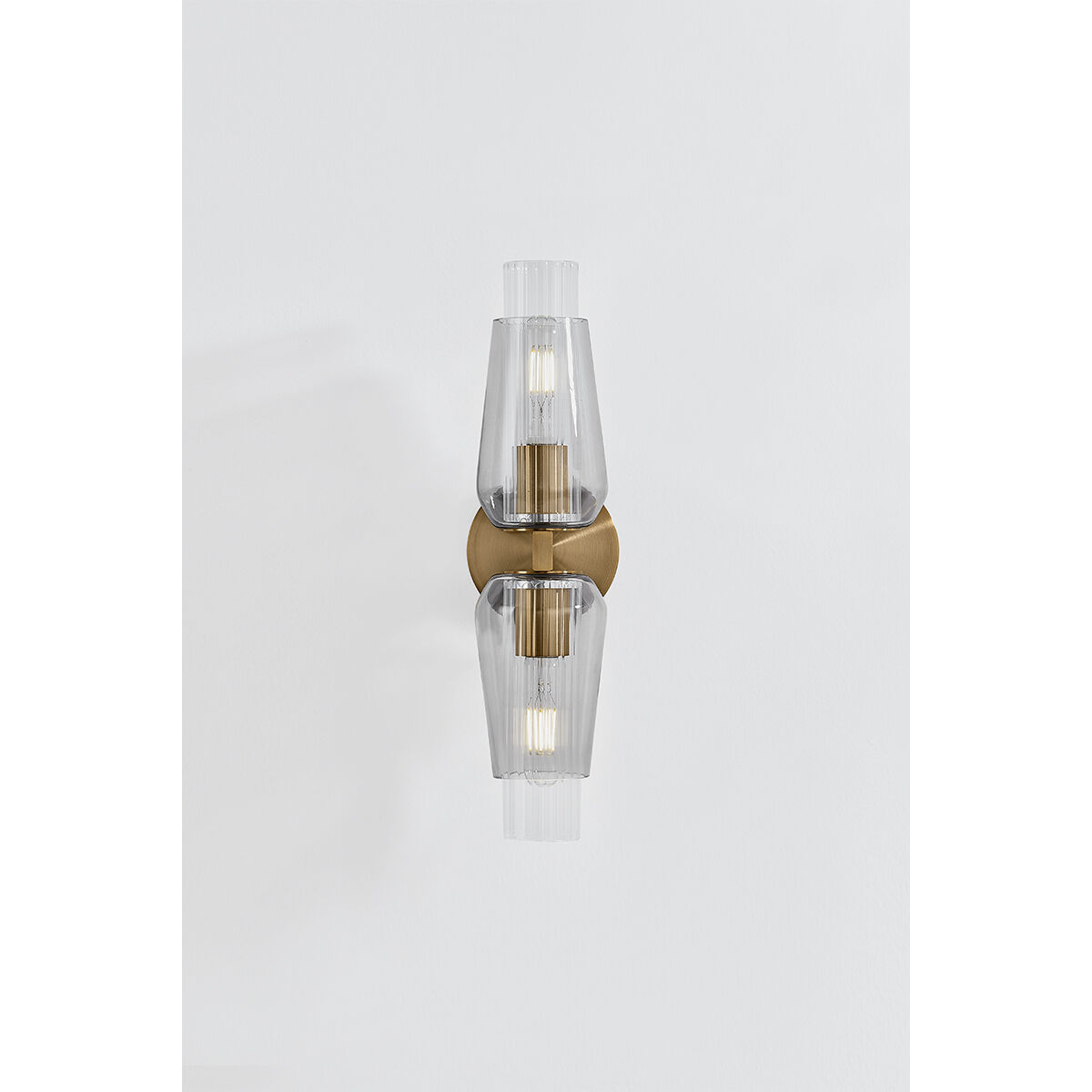 Rex 2 Light 4.75 inch Patina Brass Wall Sconce Wall Light